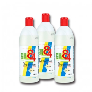 醫用84消毒液和艾葉消毒液能同時使用嗎？